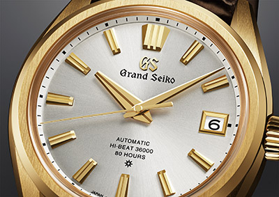 時針、分針與時標復刻 1960 年首款Grand Seiko 的設計